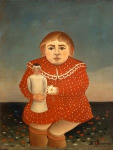 The Child with the Doll by Henri Rousseau